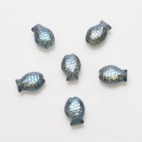 A Pack Of 30 10 * 14mm Hole 1~1.9mm Glass Glass Fish Beads sku image 14
