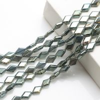 20 PCS/Package 11 * 15mm Glass Rhombus Beads sku image 3