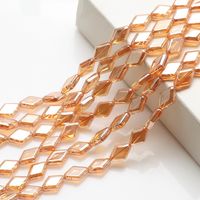 20 PCS/Package 11 * 15mm Glass Rhombus Beads sku image 2
