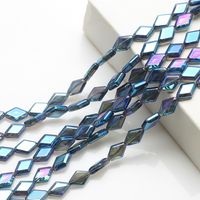 20 PCS/Package 11 * 15mm Glass Rhombus Beads sku image 8
