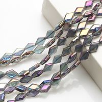20 PCS/Package 11 * 15mm Glass Rhombus Beads sku image 10