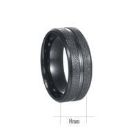 Punk Simple Style Solid Color 201 Stainless Steel Plating Gold Plated Men's Rings sku image 9