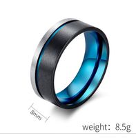 Basic Modern Style Classic Style Round 304 Stainless Steel Unisex Rings main image 2