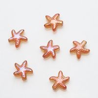 A Pack Of 30 13 * 14mm Hole 1~1.9mm Glass Glass Starfish Beads sku image 6