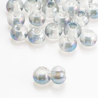50 PCS/Package 8 * 10mm Hole 3~3.9mm Glass Round Beads sku image 2