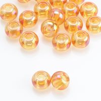 50 PCS/Package 8 * 10mm Hole 3~3.9mm Glass Round Beads sku image 7