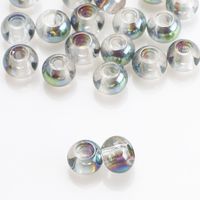 50 PCS/Package 8 * 10mm Hole 3~3.9mm Glass Round Beads sku image 9