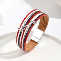 Estilo Étnico Estilo Clásico Letra Cuero Sintético Trenza Mujeres Brazalete main image 3