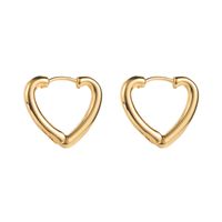 1 Pair Casual Vacation Classic Style Solid Color Plating Alloy 14K Gold Plated Earrings sku image 2
