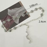 Casual Elegant Simple Style Solid Color Alloy Wholesale Waist Chain main image 4