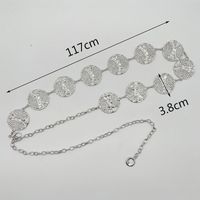 Casual Elegant Simple Style Solid Color Alloy Wholesale Waist Chain main image 6