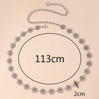 Casual Elegant Simple Style Solid Color Alloy Wholesale Waist Chain sku image 9