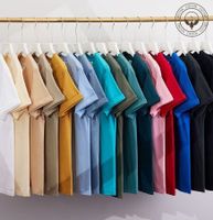 Men's Solid Color Streetwear Round Neck Short Sleeve Loose Men's T-shirt main image 1