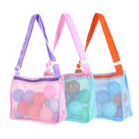 Casual Solid Color Nylon + Mesh Storage Bag sku image 35