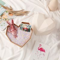 Valentine's Day Fashion Heart Shape Plastic Wedding Gift Wrapping Supplies 1 Piece sku image 9