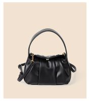 Women's Small Pu Leather Solid Color Elegant Magnetic Buckle Handbag main image 4