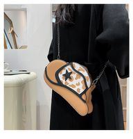 Women's Medium Polyester Cartoon Star Streetwear Oval Zipper Shoulder Bag main image 5