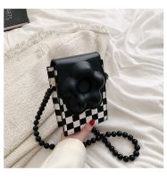Women's Small Pu Leather Flower Streetwear Magnetic Buckle Crossbody Bag main image 4