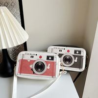 Women's Medium Canvas Camera Vintage Style Zipper Camera Bag main image 1