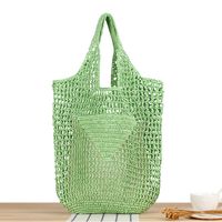 Women's Vintage Style Classic Style Solid Color Paper String Shopping Bags sku image 3
