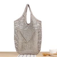 Women's Vintage Style Classic Style Solid Color Paper String Shopping Bags sku image 4