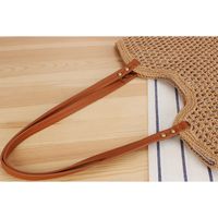 Women's Vacation Beach Solid Color Cotton Shopping Bags main image 2