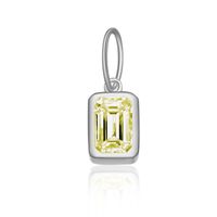 1 Piece 5*8mm Hole 5~5.9mm Sterling Silver Zircon 18K Gold Plated Rectangle Polished Pendant Chain Jump Ring sku image 10