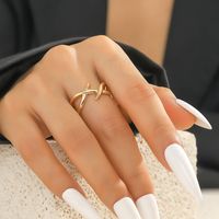 Korean Geometric Star Carved Bump Ring Wholesale Hello Jewelry sku image 1