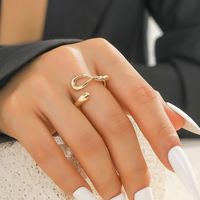 Korean Geometric Star Carved Bump Ring Wholesale Hello Jewelry sku image 2