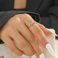 Korean Geometric Star Carved Bump Ring Wholesale Hello Jewelry sku image 16
