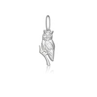 1 Pièce 11.1*19.7mm 17.8*18mm 5.5*13.2mm Trou 5~5.9mm Argent Sterling Perle Zircon Arc-En-Ciel Hibou Coquille Brillant Pendentif Chaîne sku image 3