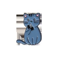Cartoon-Stil Süß Katze Zinklegierung Überzug Unisex Broschen sku image 9