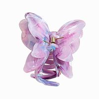 Women's Simple Style Classic Style Butterfly Plastic Resin Butterfly Hair Claws main image 2