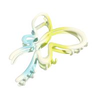 Women's Simple Style Classic Style Color Block Zinc Alloy Hollow Out Hair Claws main image 2