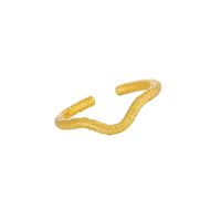 Sterling Silber Vergoldet Einfacher Stil Klassischer Stil Überzug Einfarbig Ringe sku image 2