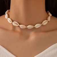Großhandel Schmuck Hawaiisch Ferien Moderner Stil Geometrisch Seestern Legierung Hülse Perlen Halskette sku image 3