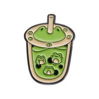 Cute Animal Cup Zinc Alloy Plating Unisex Brooches sku image 5