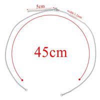 5 Pièces Acier Inoxydable 304 Plaqué Or Couleur Unie Chaîne sku image 1