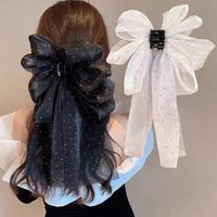 Women's Simple Style Classic Style Bow Knot Plastic Gauze Hair Claws main image 1