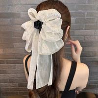 Women's Simple Style Classic Style Bow Knot Plastic Gauze Hair Claws main image 4