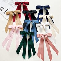 Women's Simple Style Bow Knot Ribbon Hair Clip main image 1