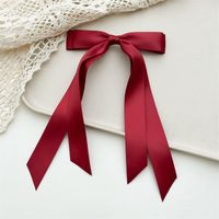 Women's Simple Style Bow Knot Ribbon Hair Clip sku image 1