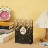 Birthday Fashion Stripe Paper Party Gift Bags sku image 2