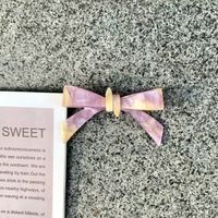 Women's Simple Style Classic Style Bow Knot Acetic Acid Sheets Hair Clip sku image 1