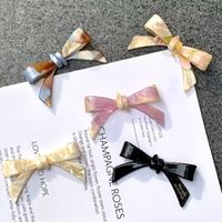 Women's Simple Style Classic Style Bow Knot Acetic Acid Sheets Hair Clip main image 2