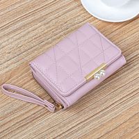Women's Solid Color Pu Leather Flip Cover Wallets main image 3