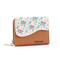Women's Flower Pu Leather Zipper Wallets main image 2