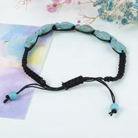 Simple Style Classic Style Color Block Rope Turquoise  Braid Unisex Bracelets main image 2