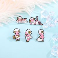 Simple Style Animal Zinc Alloy Stoving Varnish Women's Brooches main image 1