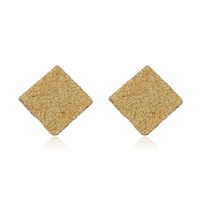 1 Pair Elegant Streetwear Water Droplets Plating Copper Gold Plated Ear Studs main image 6